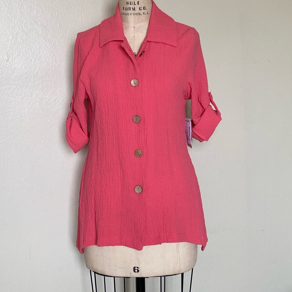NWT PECK&PECK BLOUSE - Picture 1 of 15